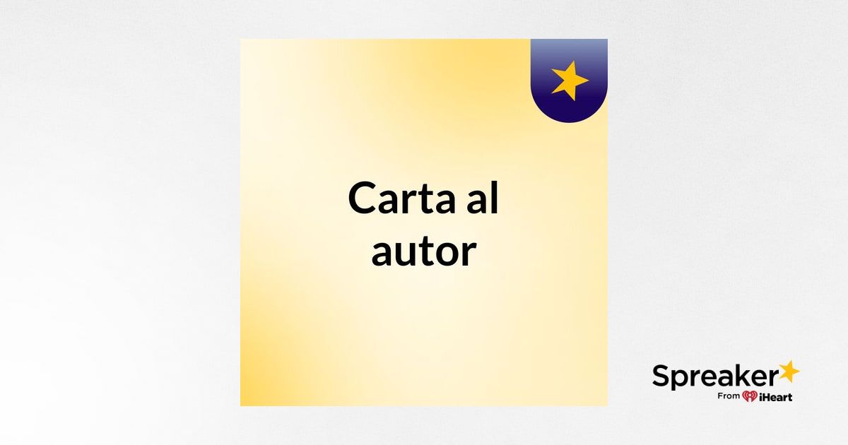 Carta al autor